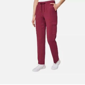 Mondetta Ladies' Active Cargo Pant - Tibetan Red - Moisture-Wicking